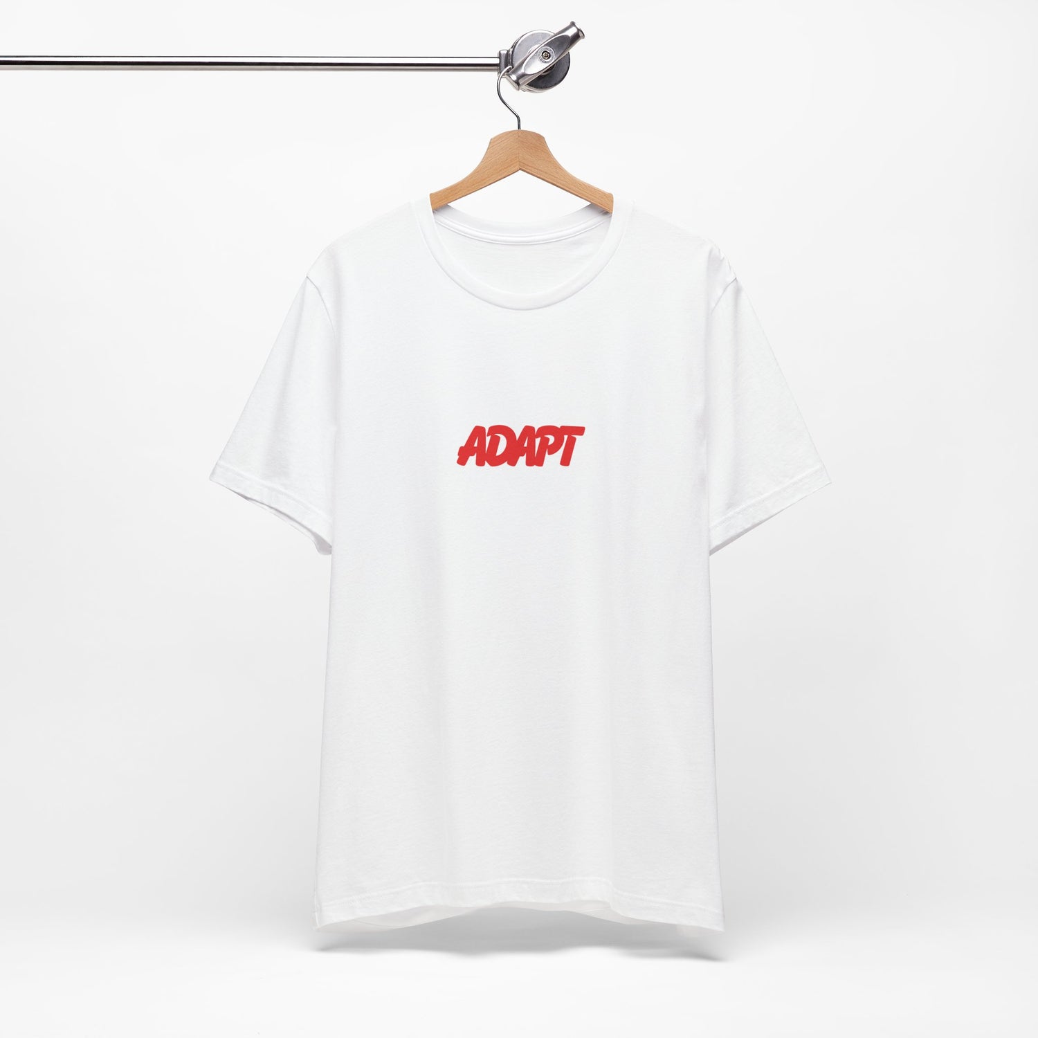 ADAPT White Short Sleeve Tee