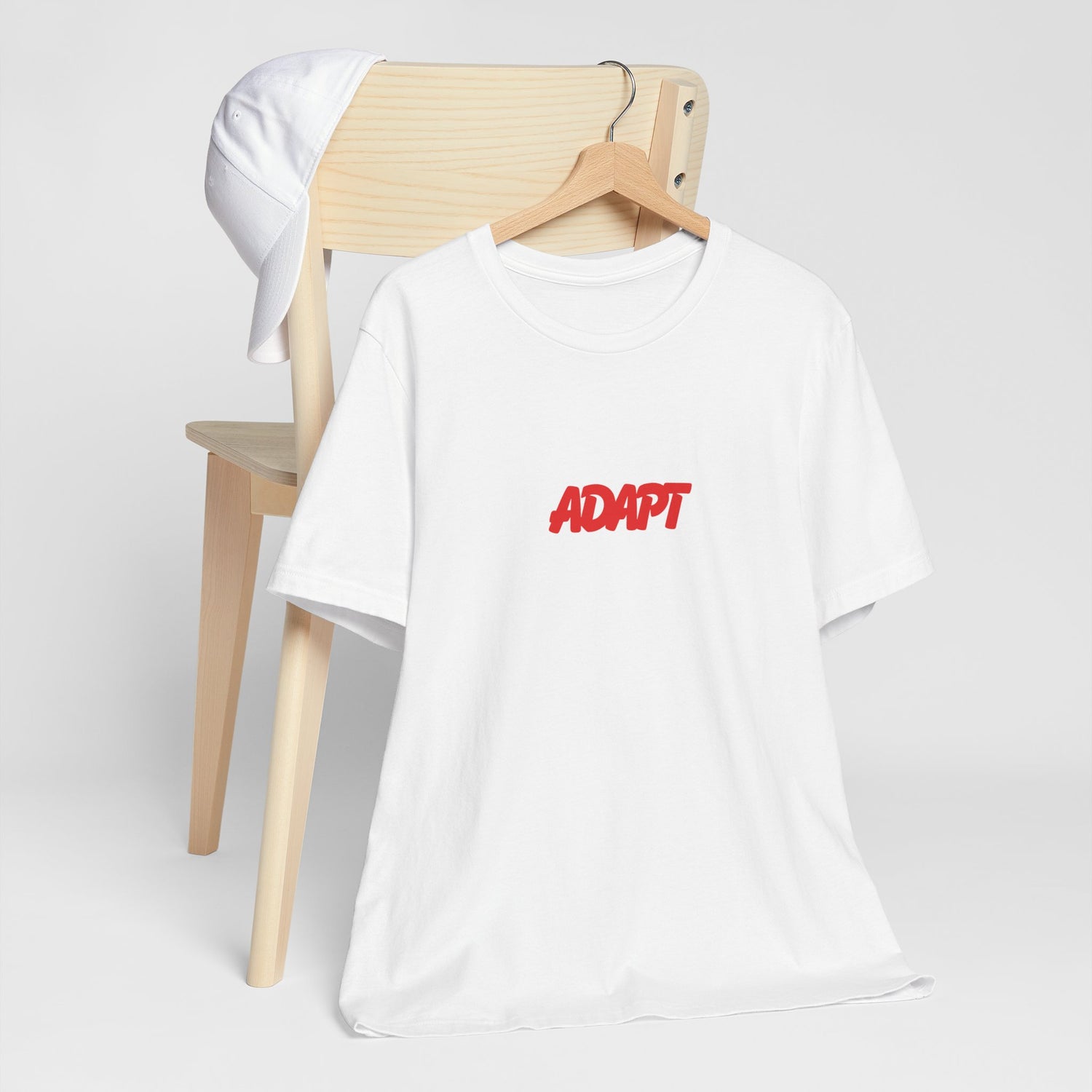 ADAPT White Short Sleeve Tee