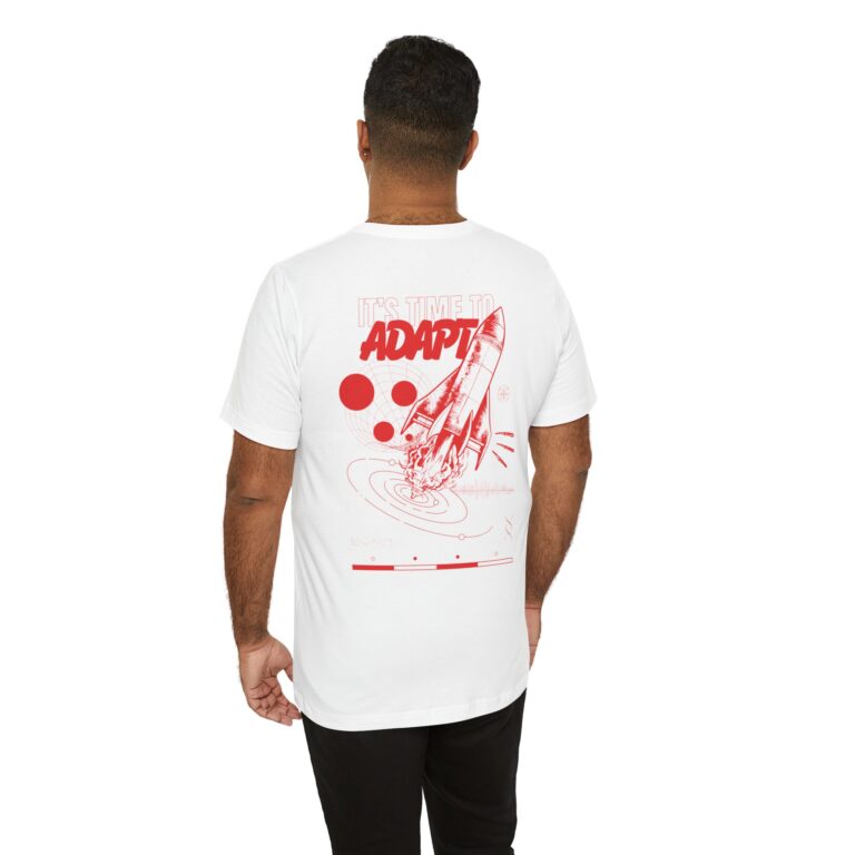 ADAPT White Short Sleeve Tee