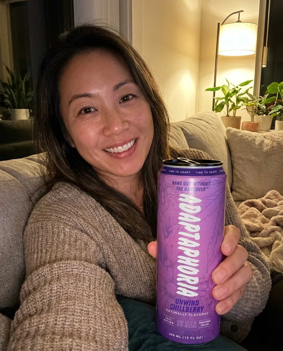 Naomi W. holding Adaptaphoria Chillberry