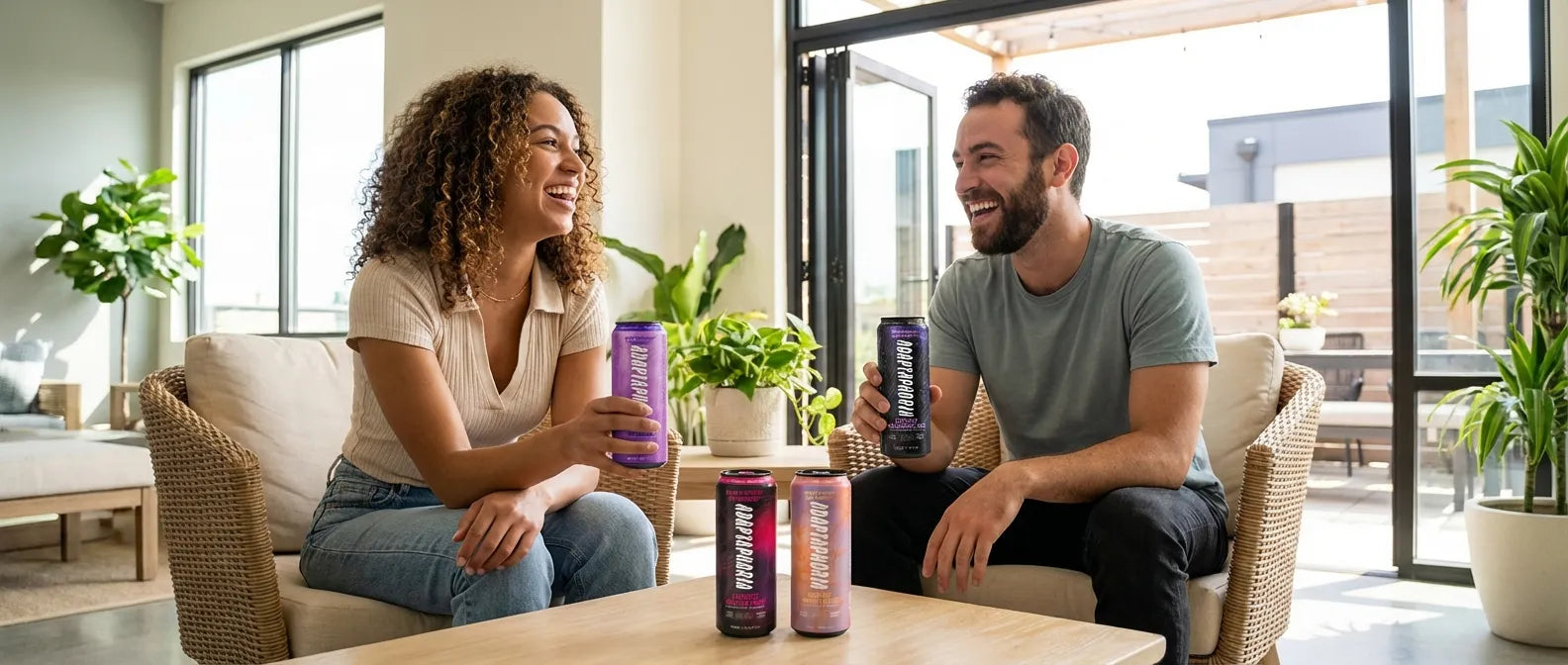 Friends enjoying Adaptaphoria