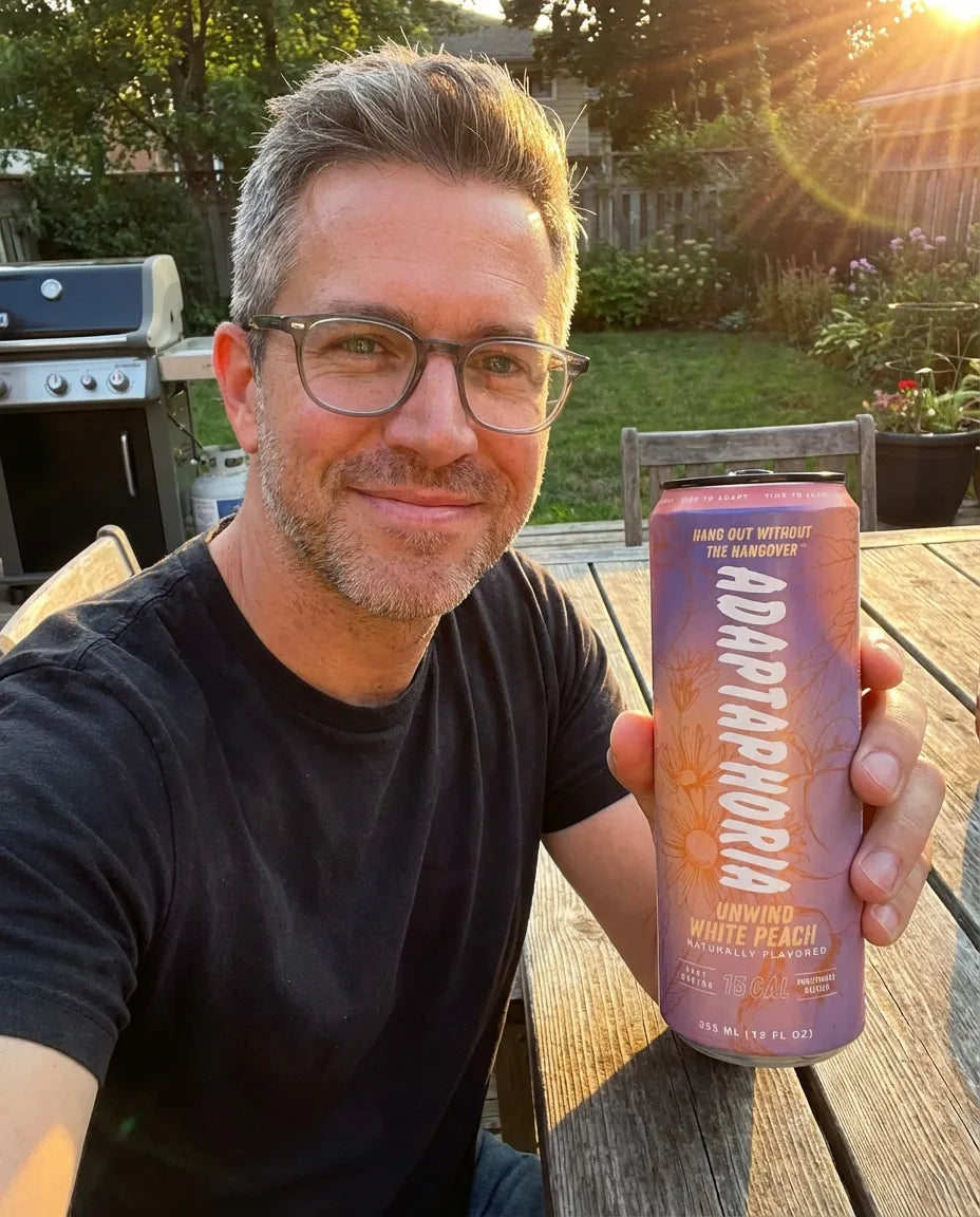 Dave B. holding Adaptaphoria Chillberry