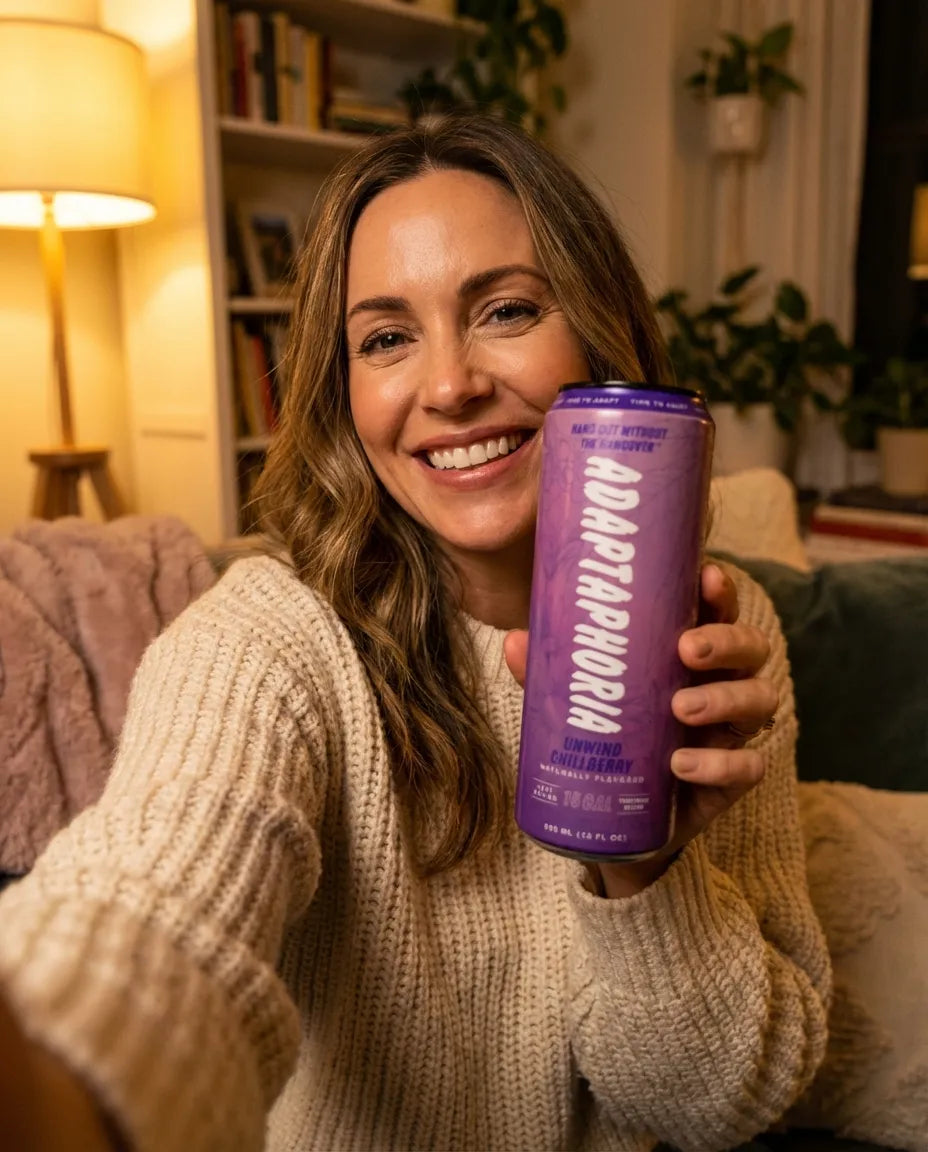 M.V. holding Adaptaphoria Chillberry